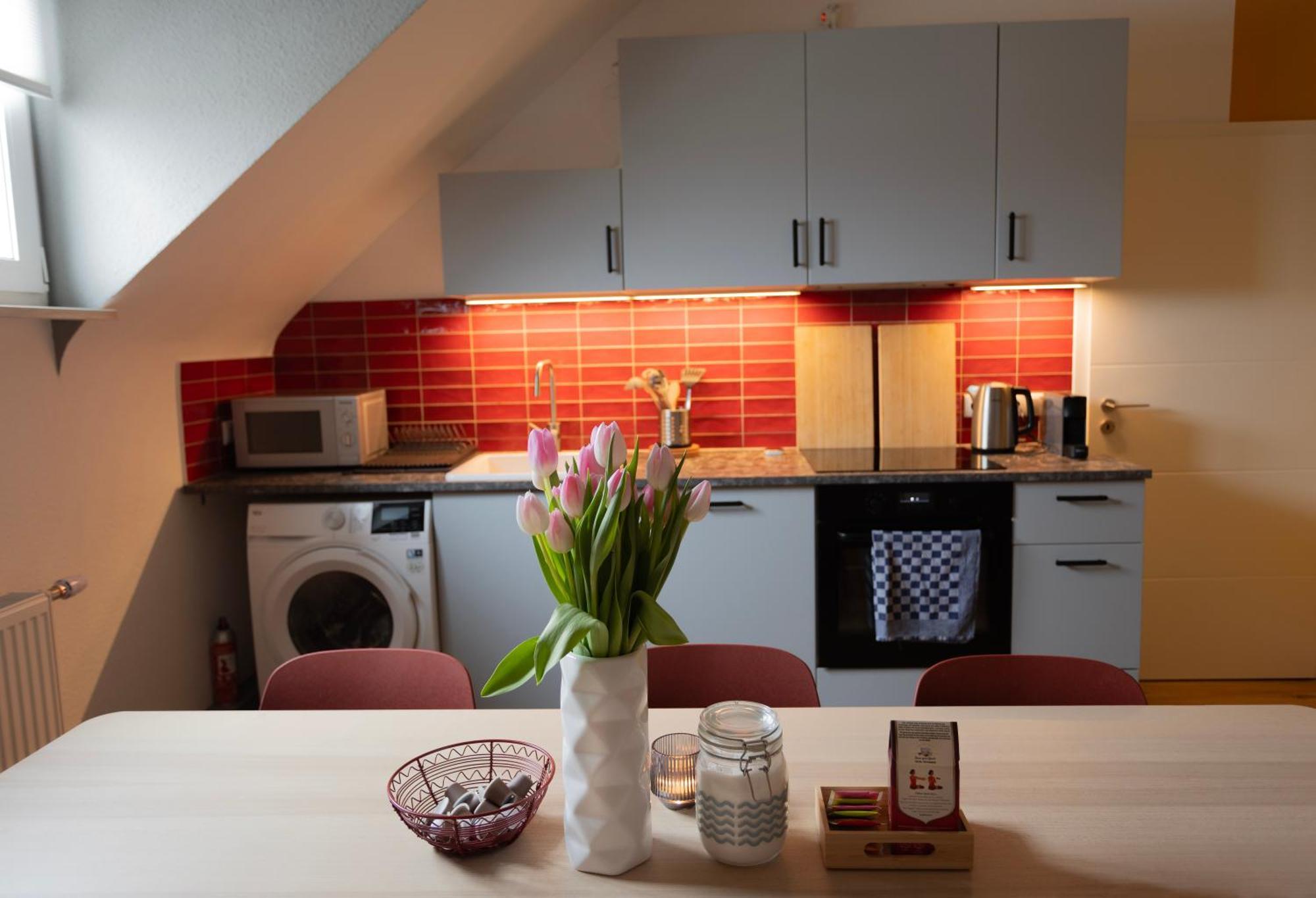 Апартаменты Big Flat With Fresh Renovation, Free Parking, Sonyps, Netflix Дуйсбург Экстерьер фото
